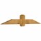 Ekena Millwork Eugene Rough Sawn Timber Gable Bracket, Western Red Cedar, 72"W x 12"H x 4"D x 6"F, 4/12 Pitch GBW072X12X0406EUG00RWR - alternate 3